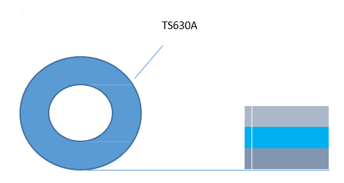 nastro termico blu di 0.16mm per l'elaborazione di componente elettronico 3