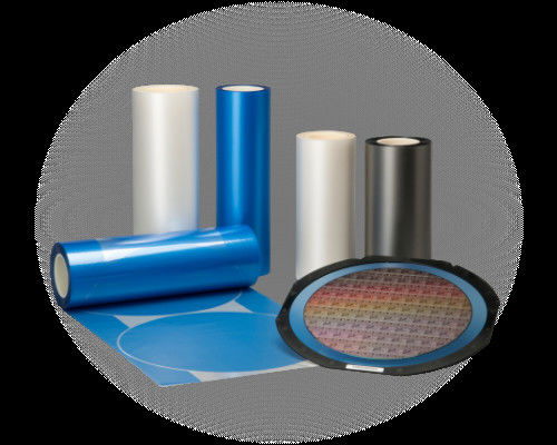 Ultime notizie della società circa Imballaggio dei semiconduttori introduzione delle applicazioni di pellicola blu per la distillazione dei wafer