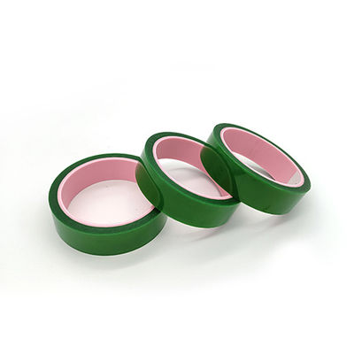 High Temperature Shielding Polyester Adhesive Tape 2.4mil Green Color