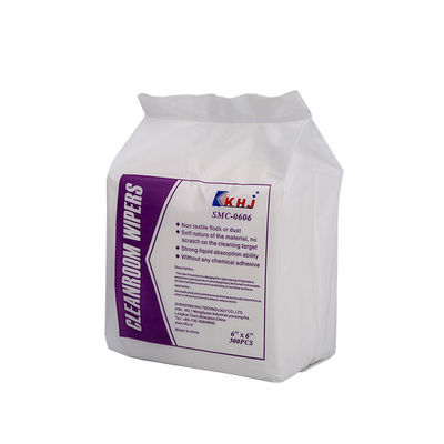 Buon prezzo Strofinate non tessute di pulizia del locale senza polvere della cellulosa del tergicristallo SMC1004 dello stampino senza filaccia di SMT in linea