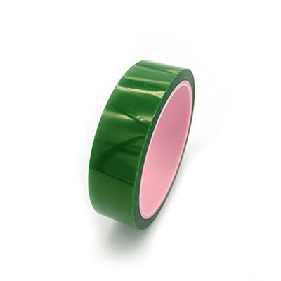 Buon prezzo Protettivo ad alta temperatura del poliestere nastro il colore verde antistatico di 0.06mm in linea